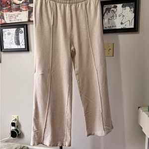 Aerie Cream Lounge Pants